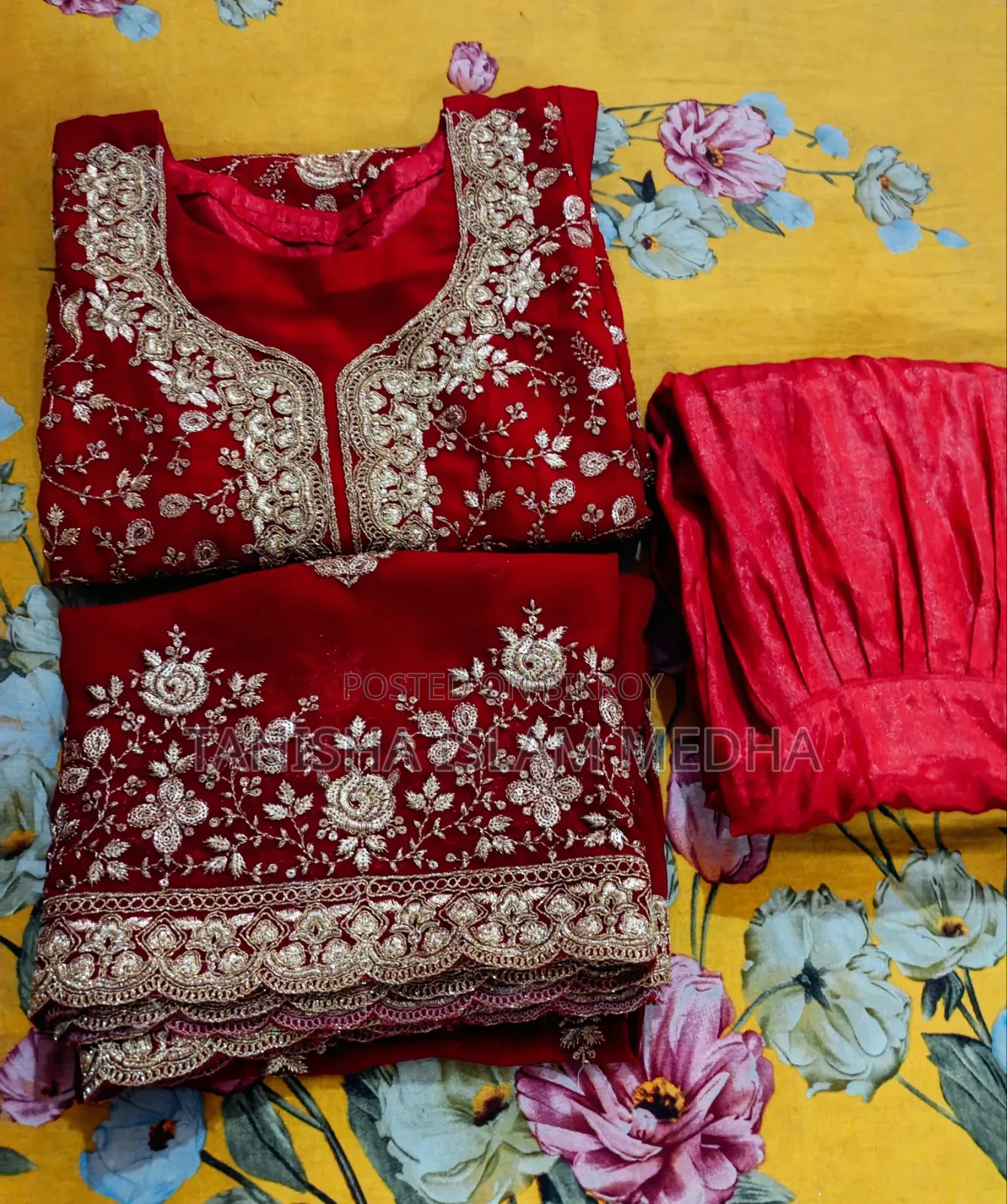 Premium Indian Georgette Three-Piece Collection (Sold Separately)