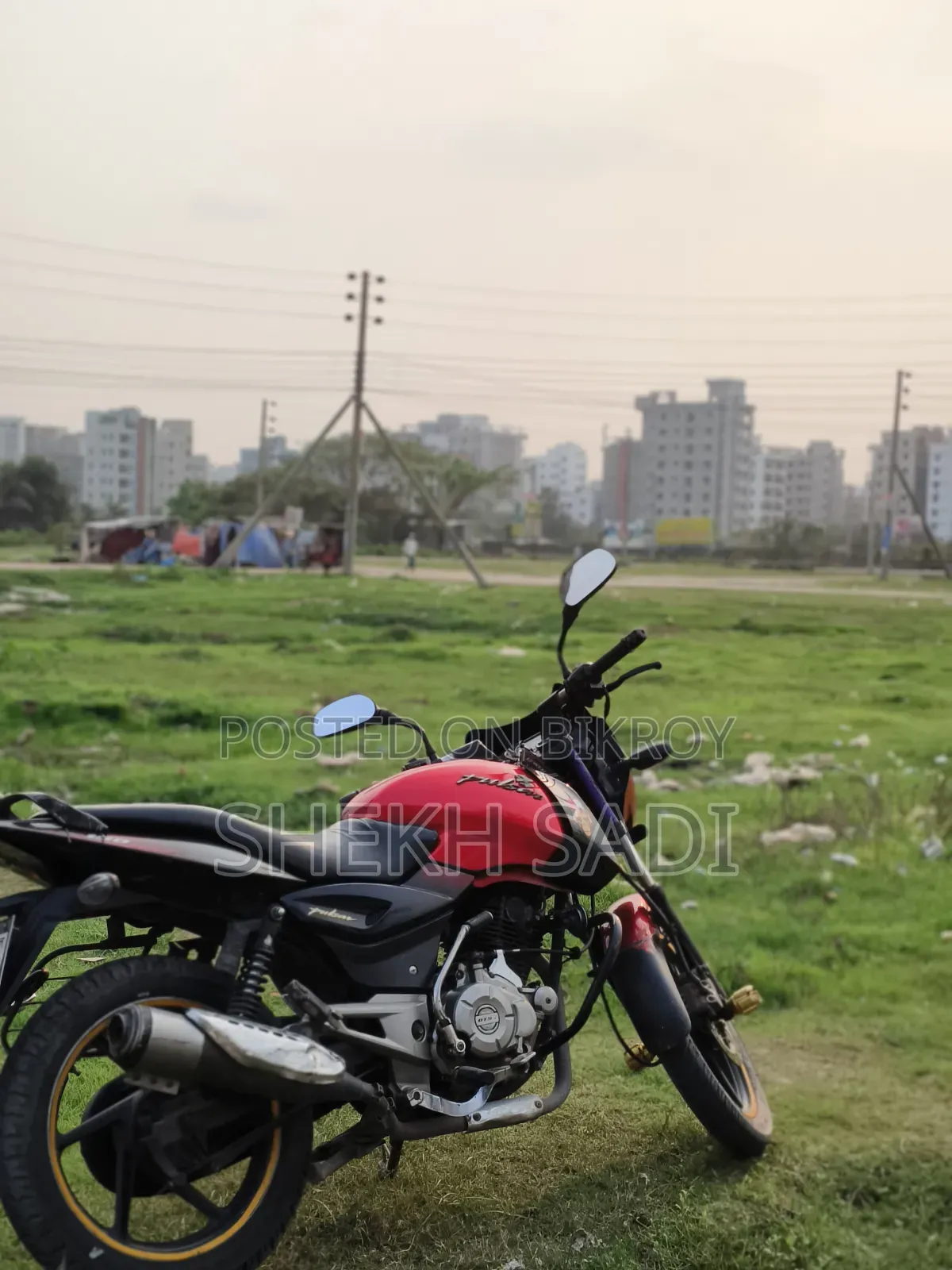 Bajaj Pulsar 150 2014 Red