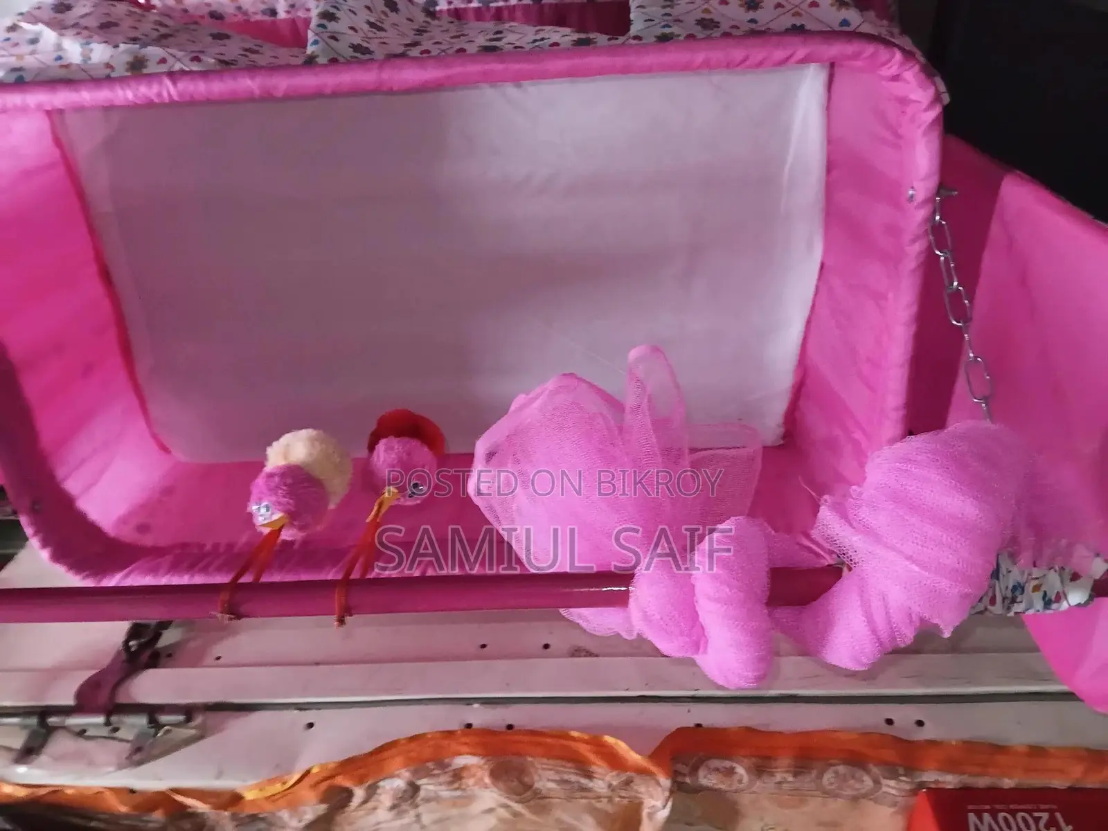 MS Steel Baby Cradle
