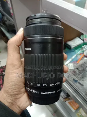 Canon 700D comes with 55-250 and 18-55 lenses, two chargers, and two batteries.
