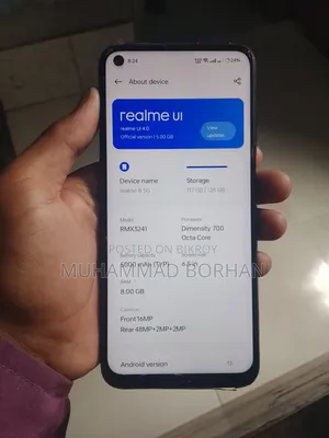 Realme 8 5G 128 GB Black