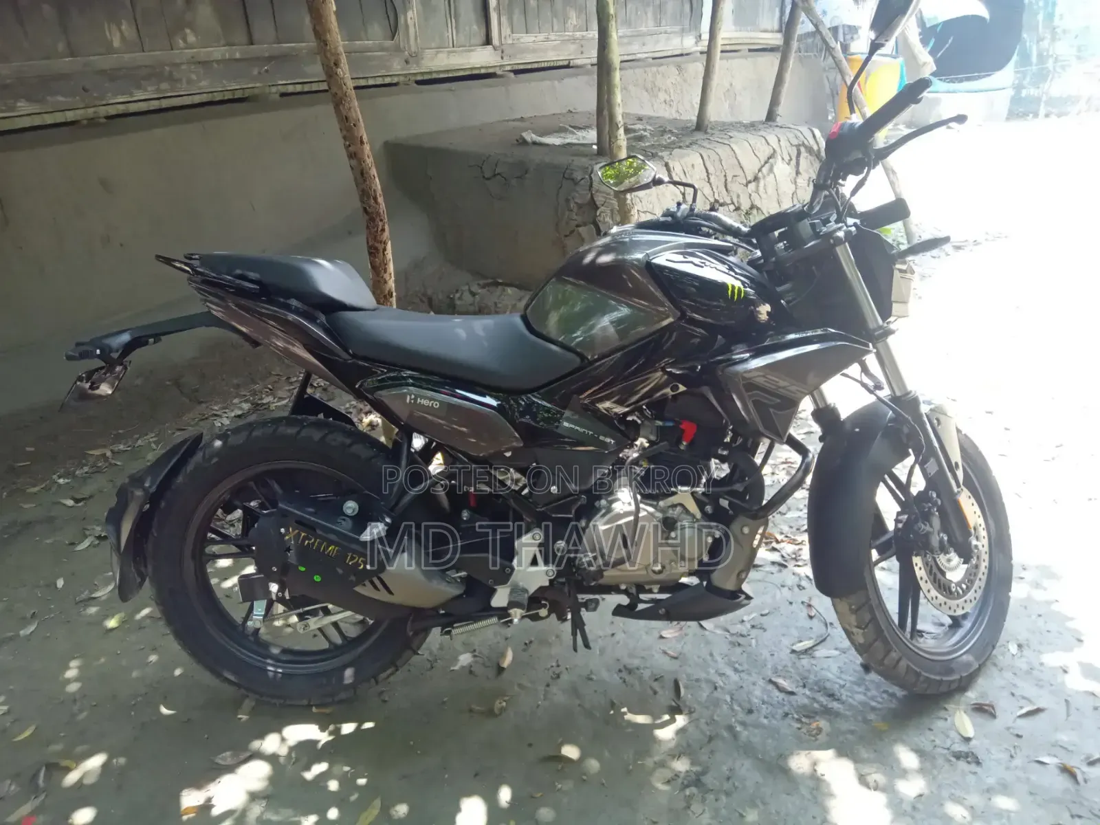 Hero Xtreme 125R 2025 Black