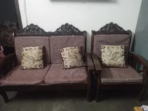 Sofa foam with cover for sale.
