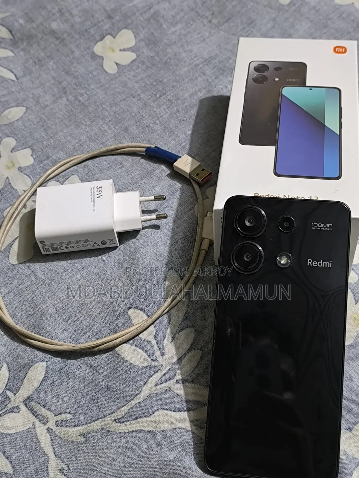 Xiaomi Redmi Note 13 256 GB Black