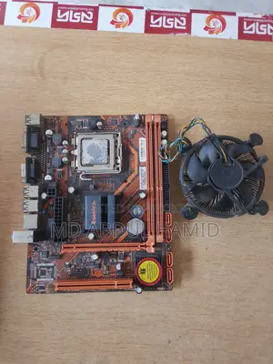 Esonic Ddr3 Motherboard + Intel Processor + Cpu Cooler For Sale