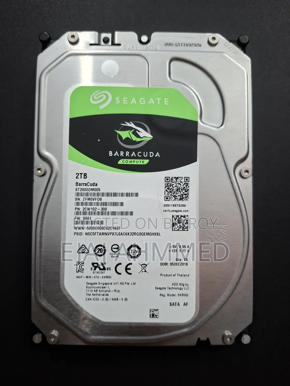 Seagate Barracuda 2TB