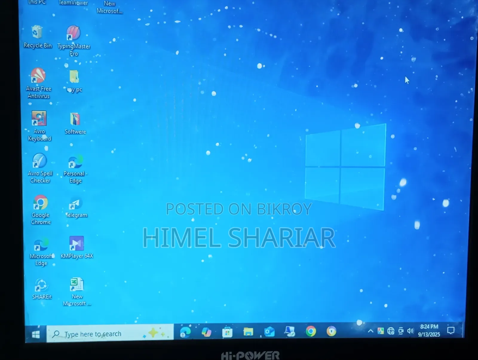 Desktop Computer 4GB Intel Core i3 HDD 128GB