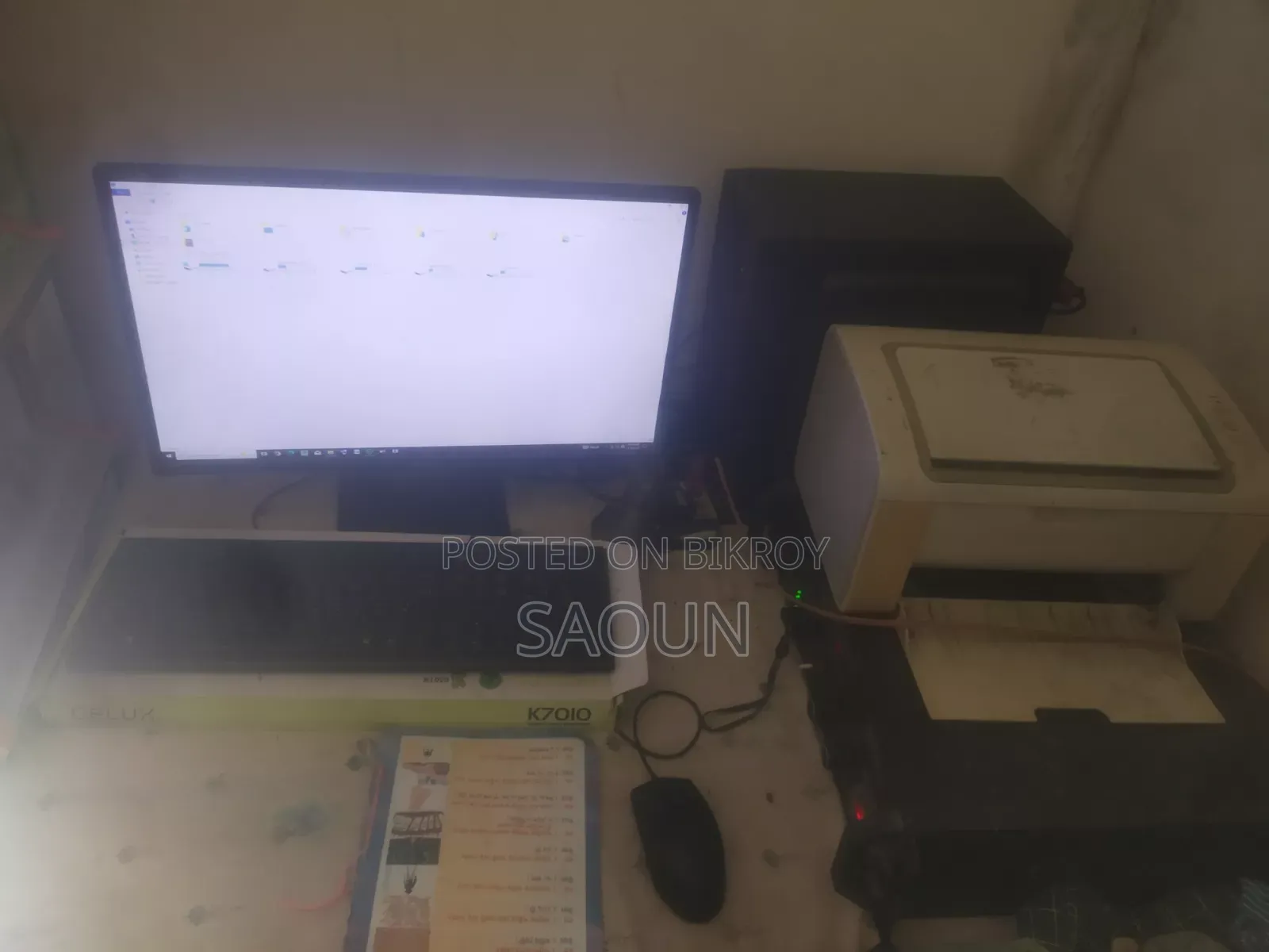 Desktop Computer Dell 4GB Intel Core I5 SSD 60GB