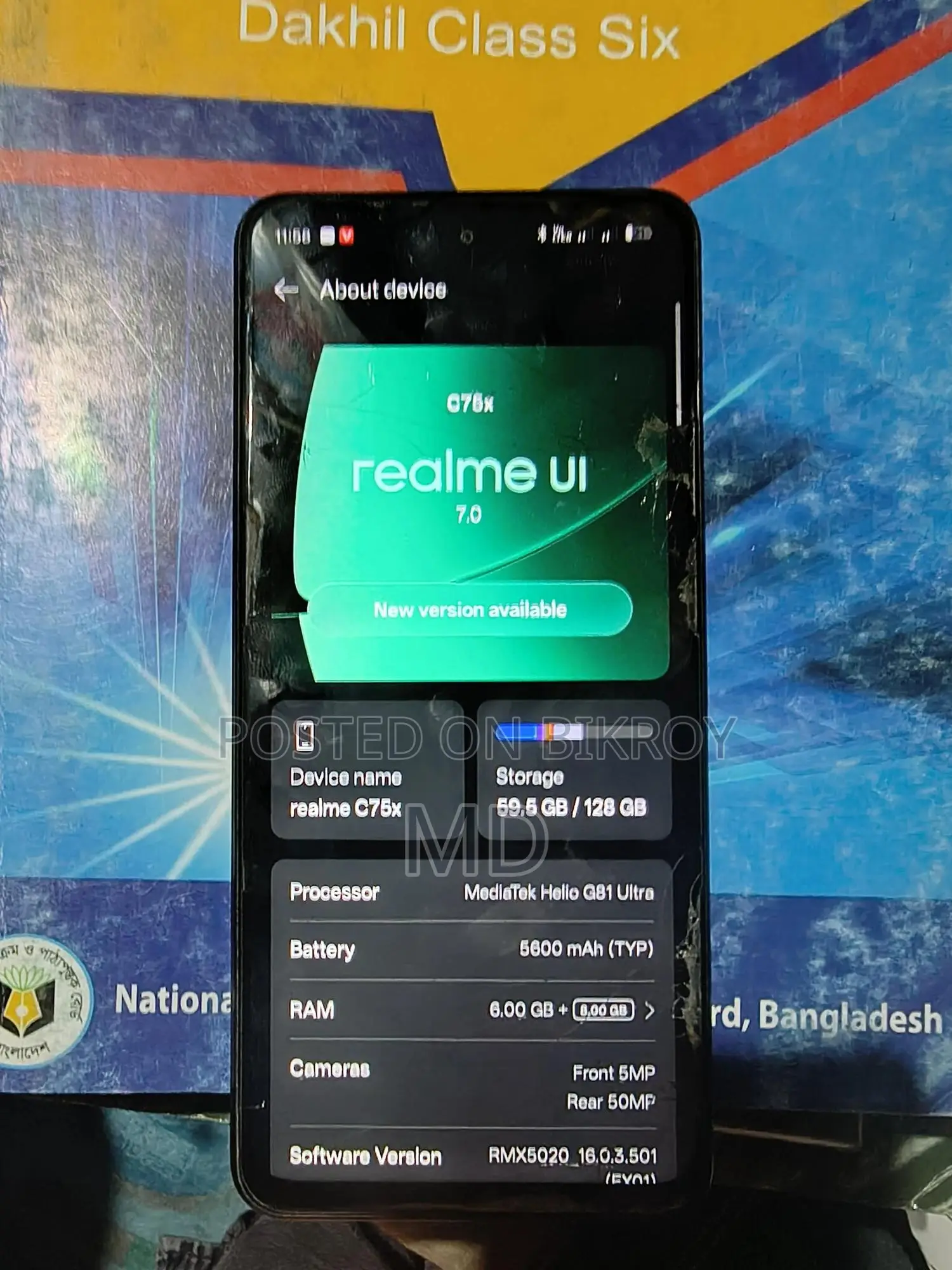 Realme C75x 128 GB Black