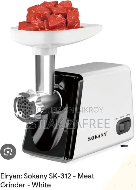 Meat Grinder -Sokany Sk-312-2500 W