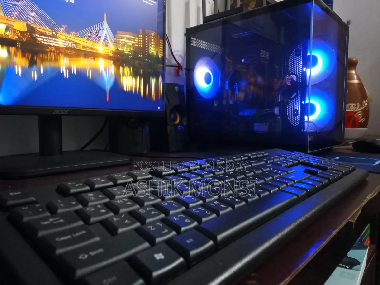 Desktop Computer 8GB AMD Ryzen 5 SSD 256GB