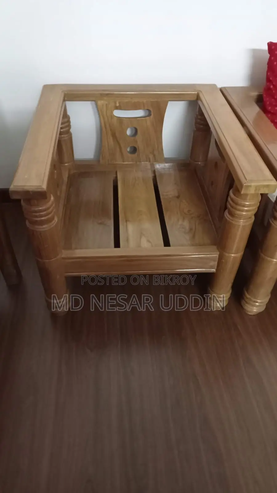 Wooden Sofa Set