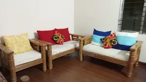 Wooden Sofa Set