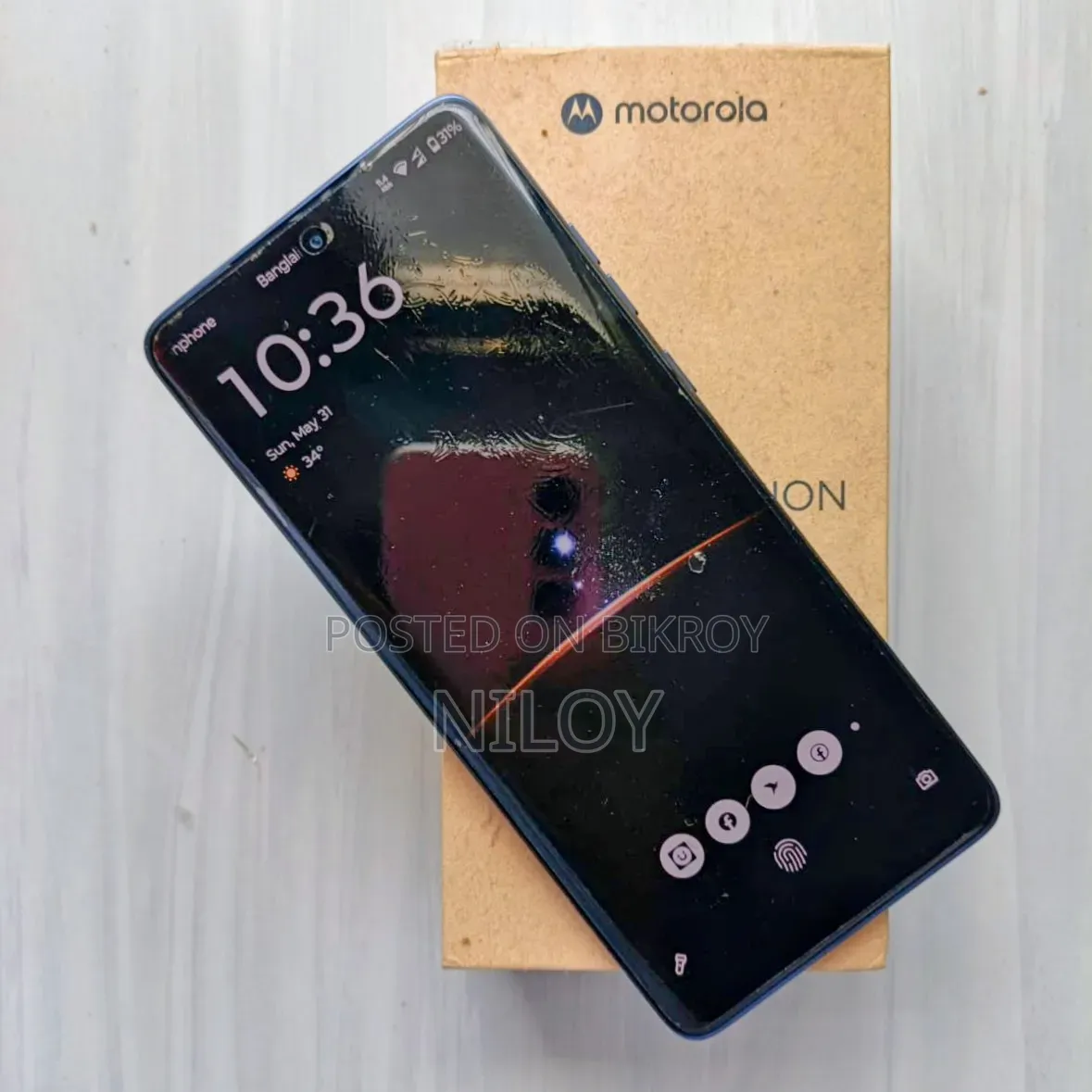 Motorola Edge 60 Fusion 256 GB Blue