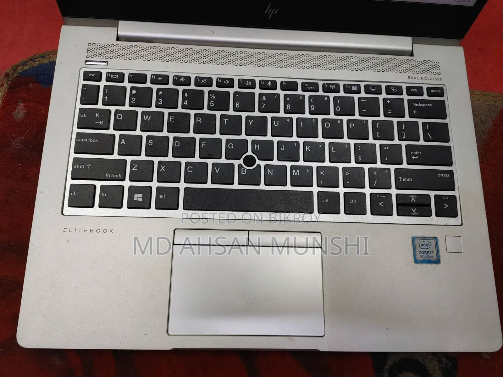ল্যাপটপ HP EliteBook 840 G6 12GB Intel Core I5 SSD 256GB