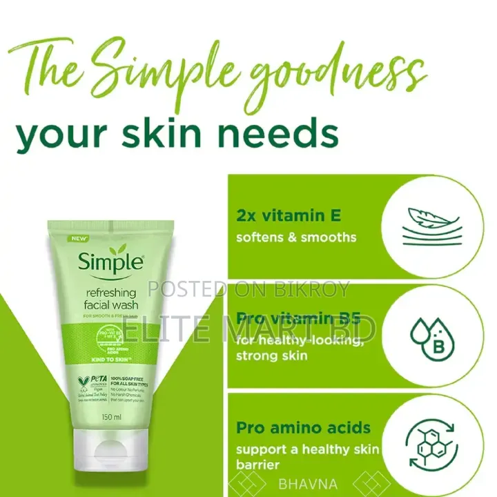 Simple Facial Wash