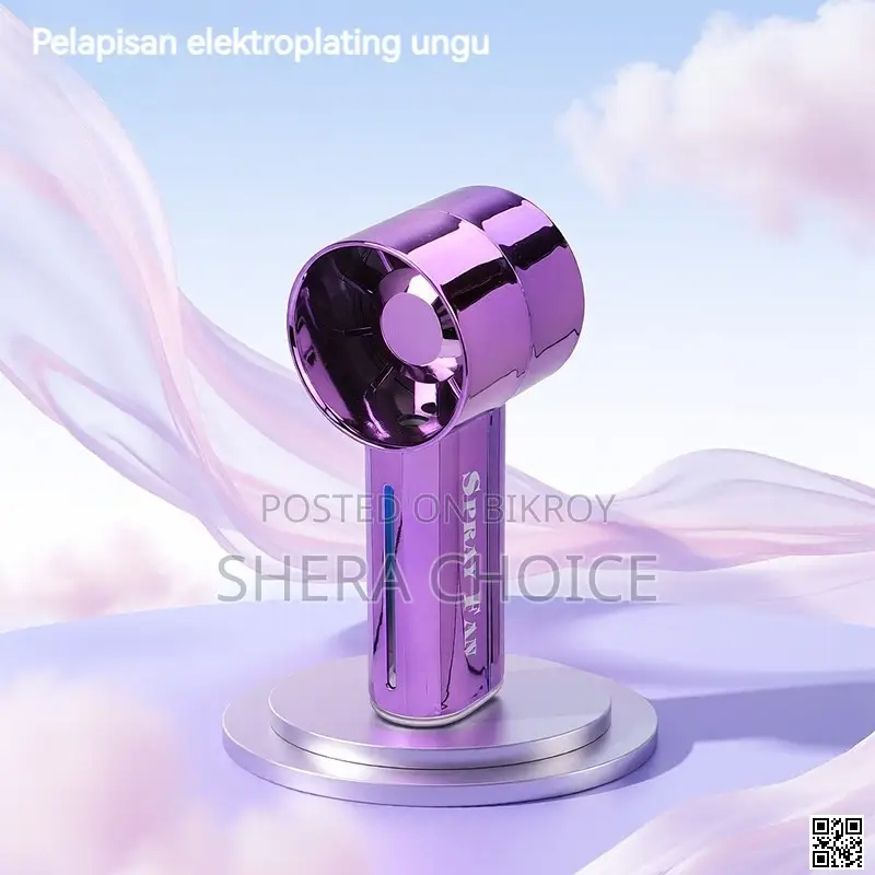 Portable Mist Fan – Rechargeable Cooling Spray Fan