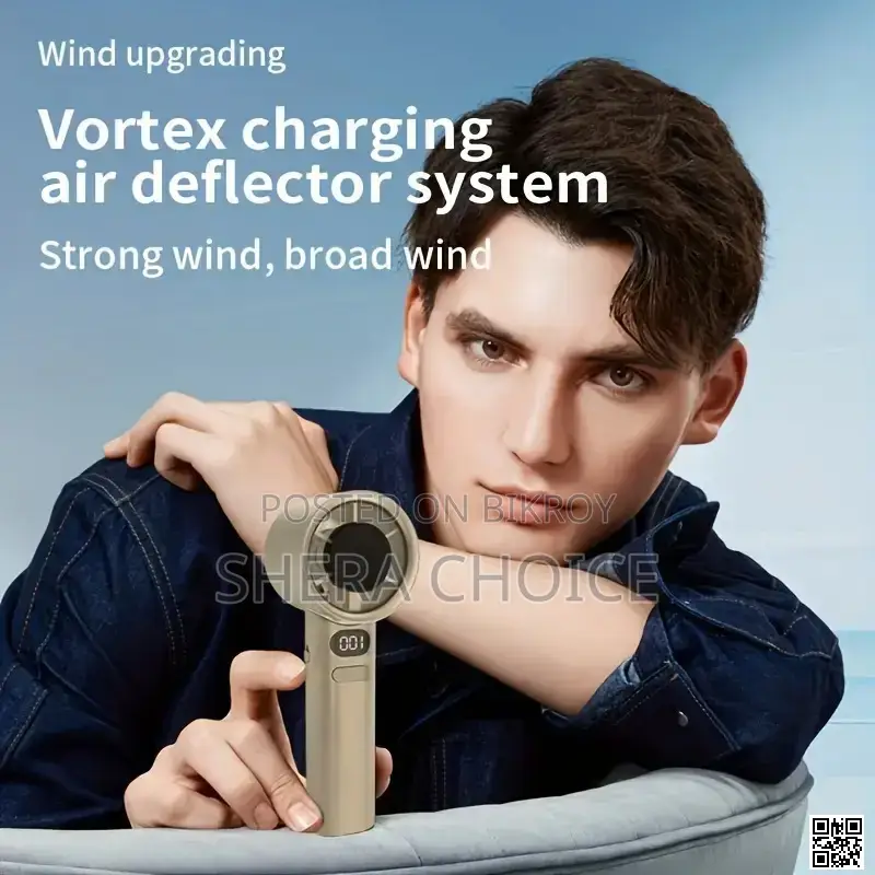 M11 Turbo Fan With LED Display Powerful Cooling With Smart Speed