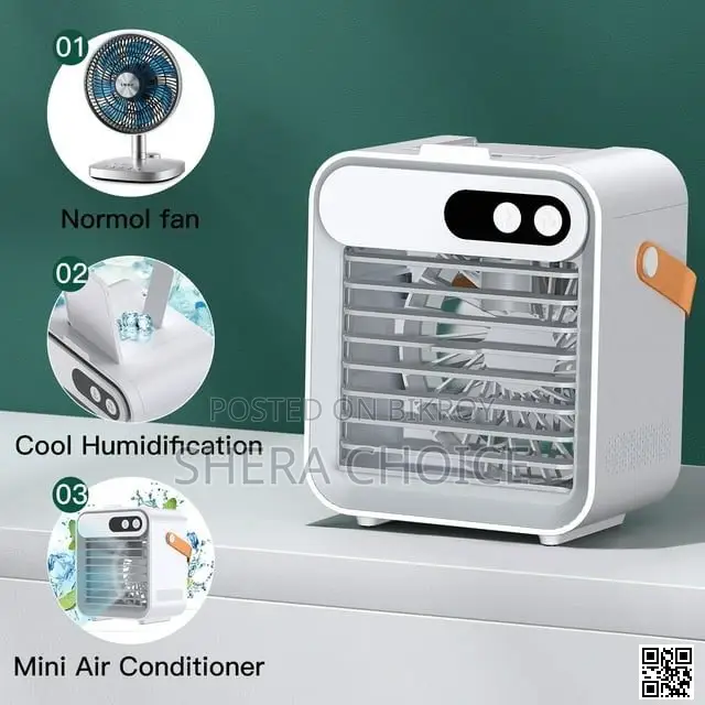 4-in-1 Portable Air Conditioner Fan Cool Air + Comfort + Portability