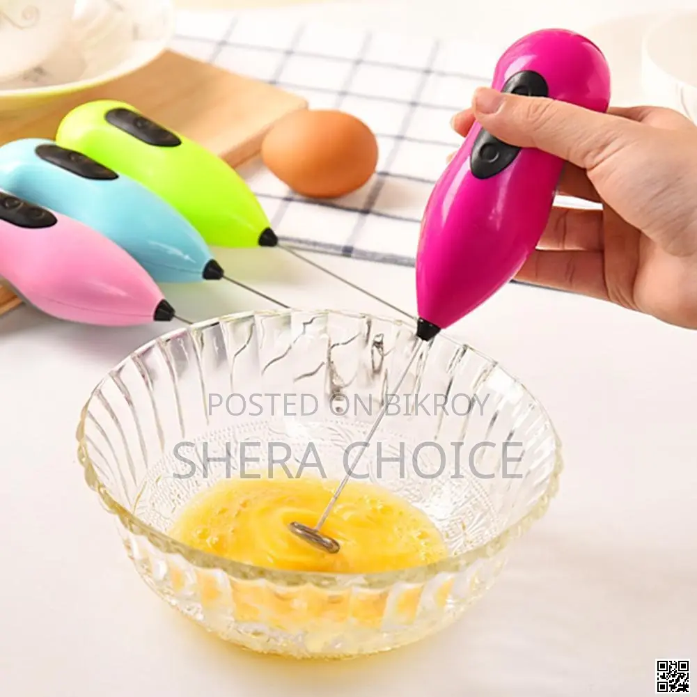 Mini Drink Frother, Portable for Milk, Coffee, Egg Beater Mixer