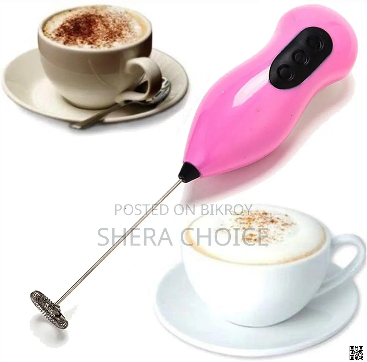 Mini Drink Frother, Portable for Milk, Coffee, Egg Beater Mixer