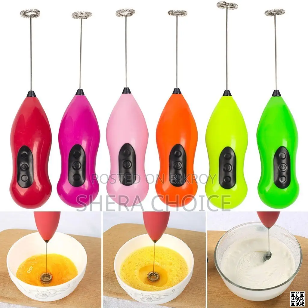 Mini Drink Frother, Portable for Milk, Coffee, Egg Beater Mixer