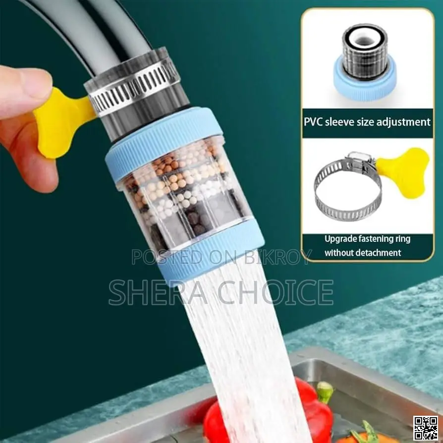 4-Layer Water Filter Tap Purifier