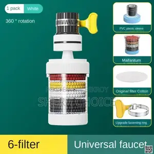 6 Layers 360 Degree Rotatable Water Filter Tap