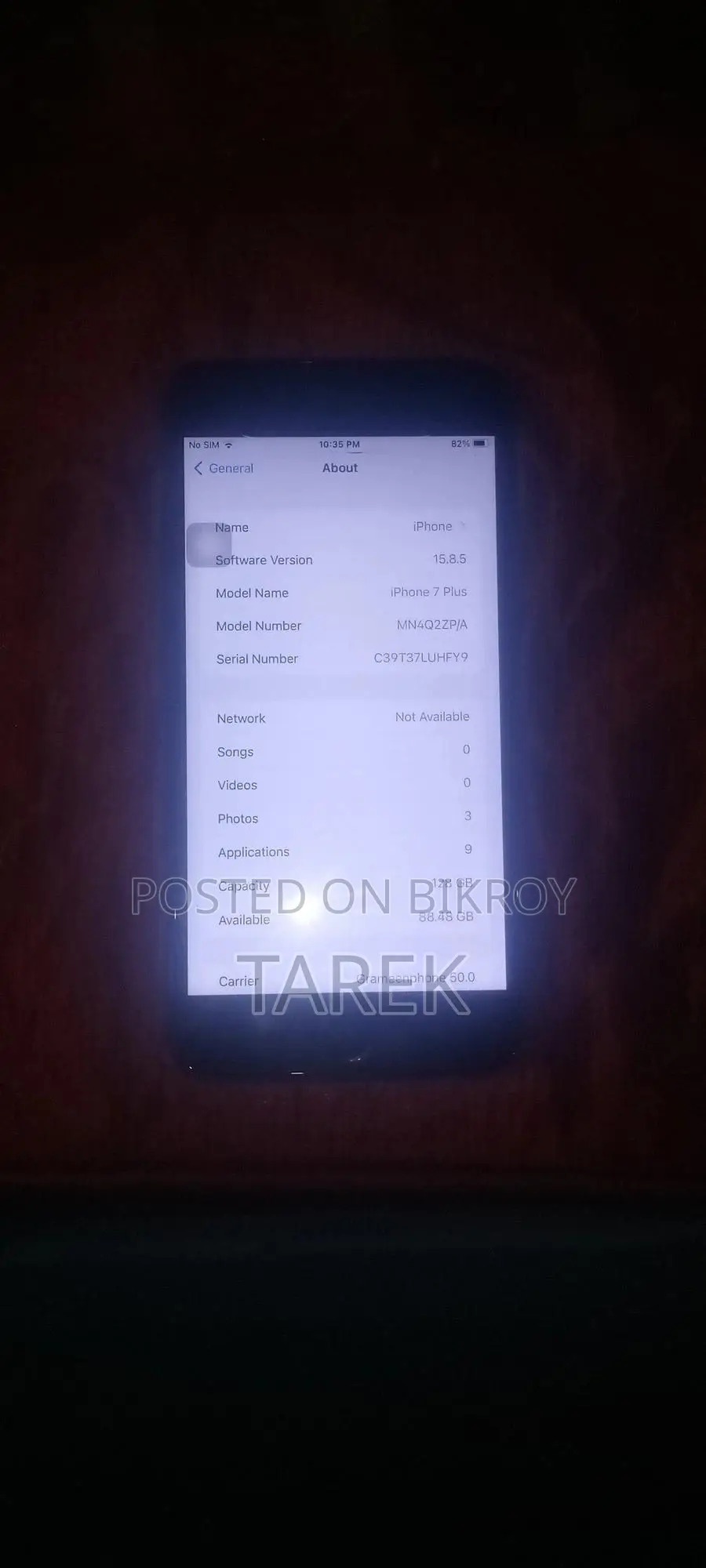 Apple iPhone 7 Plus 128 GB Black