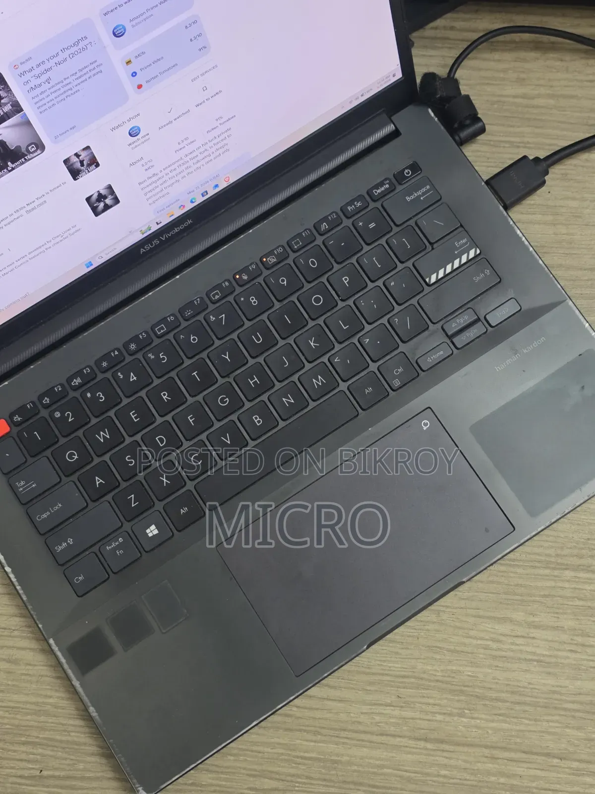 Laptop Asus 16GB AMD Ryzen 7 SSD 512GB