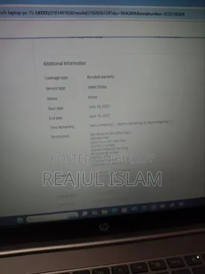 Laptop HP 15 8GB Intel Core i5 SSD 512GB