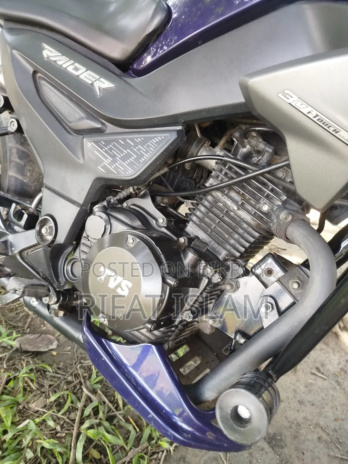 TVS Raider 125 2023 Blue