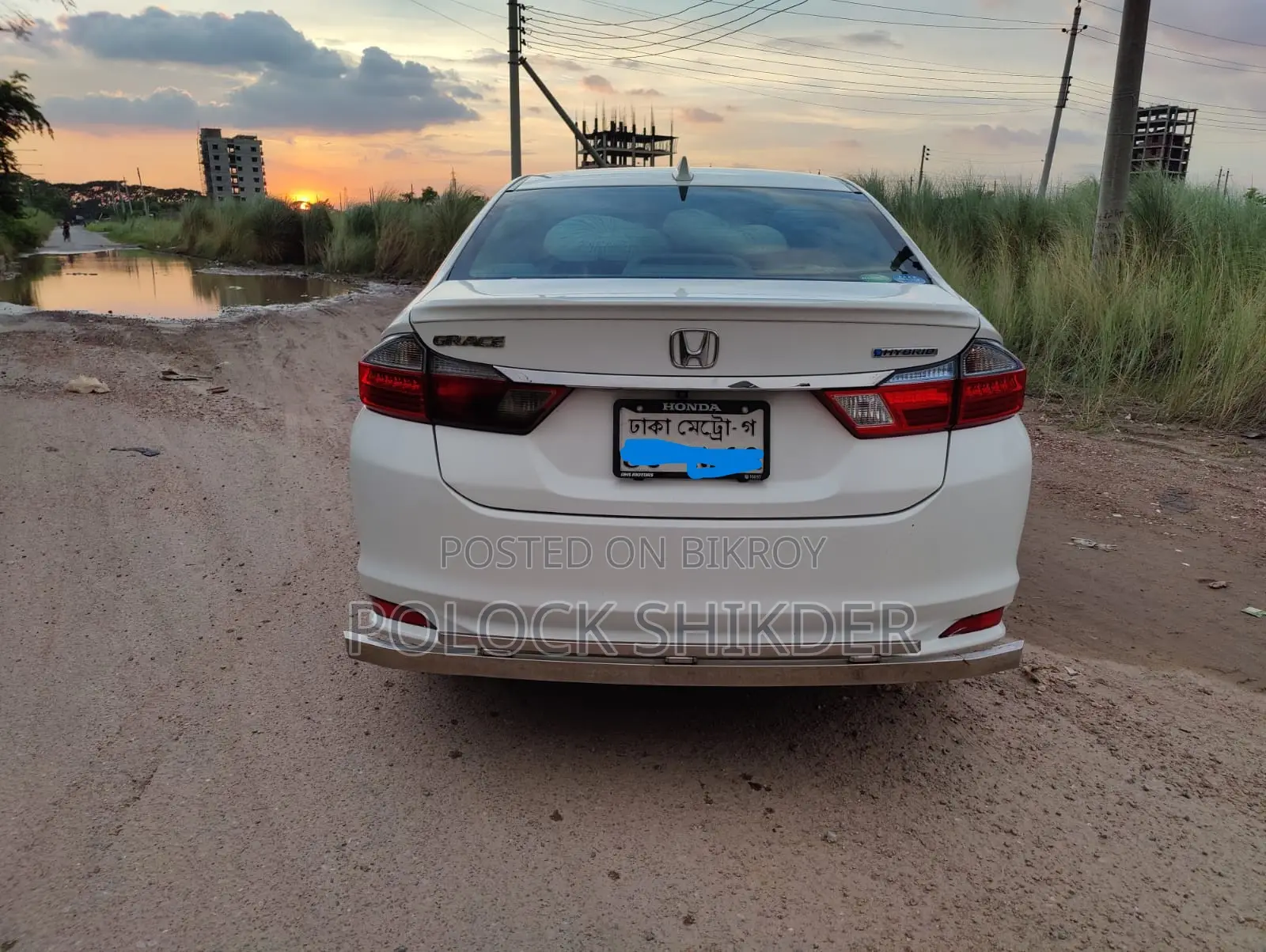 Honda Grace 1.5 Hybrid FWD 2016 Pearl