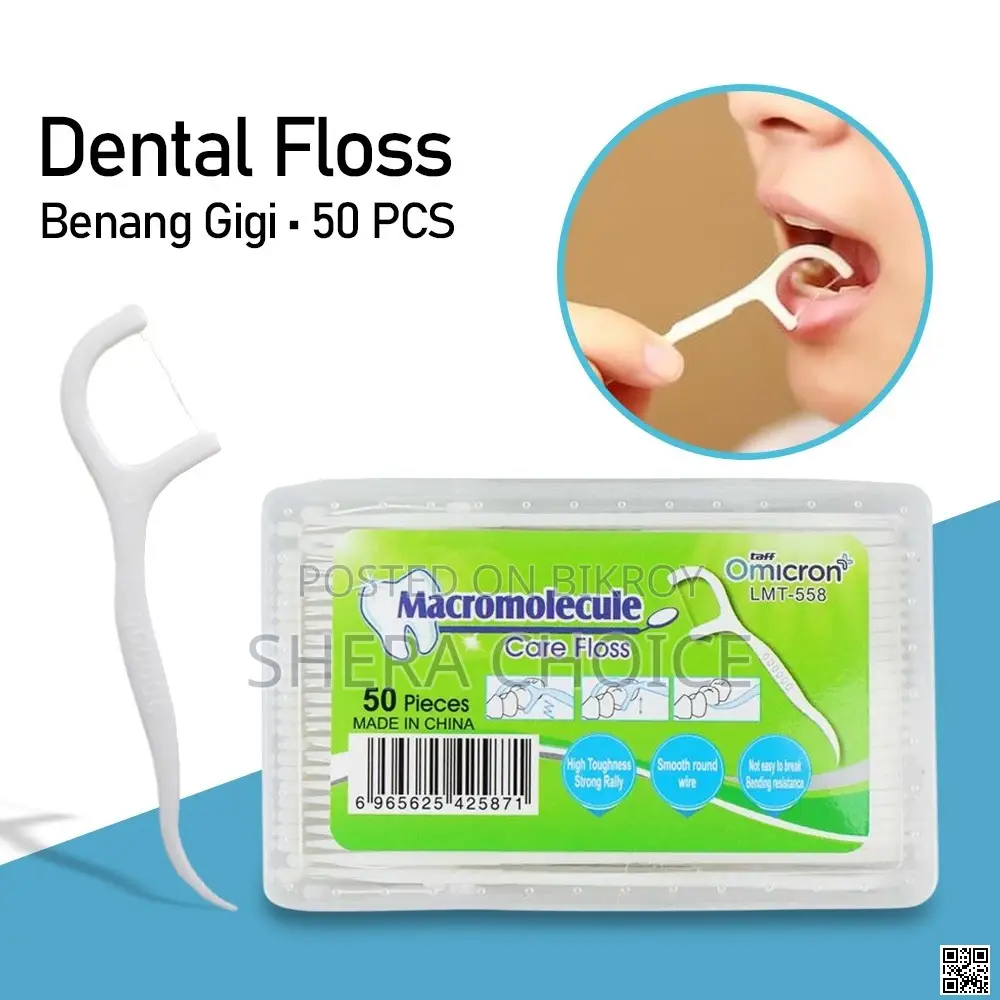 50 Pieces Dental Floss Pick - Dental Care