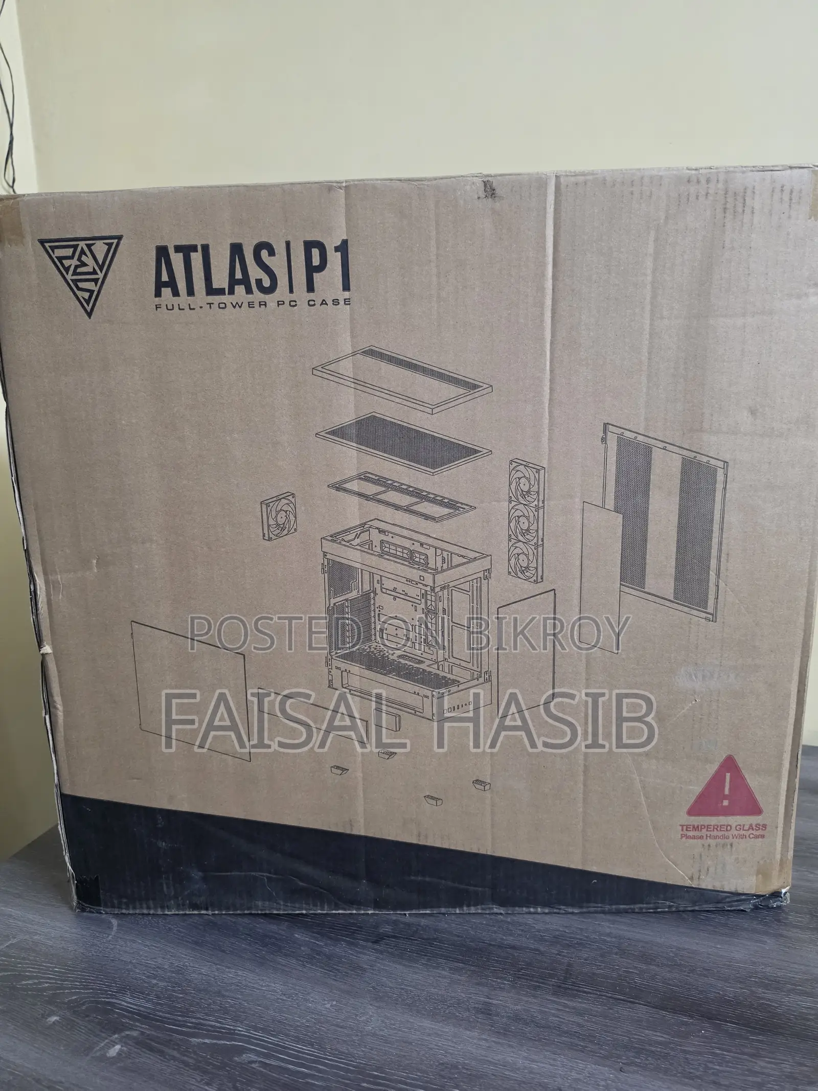 Gamdias Atlas P1 PC Case Only
