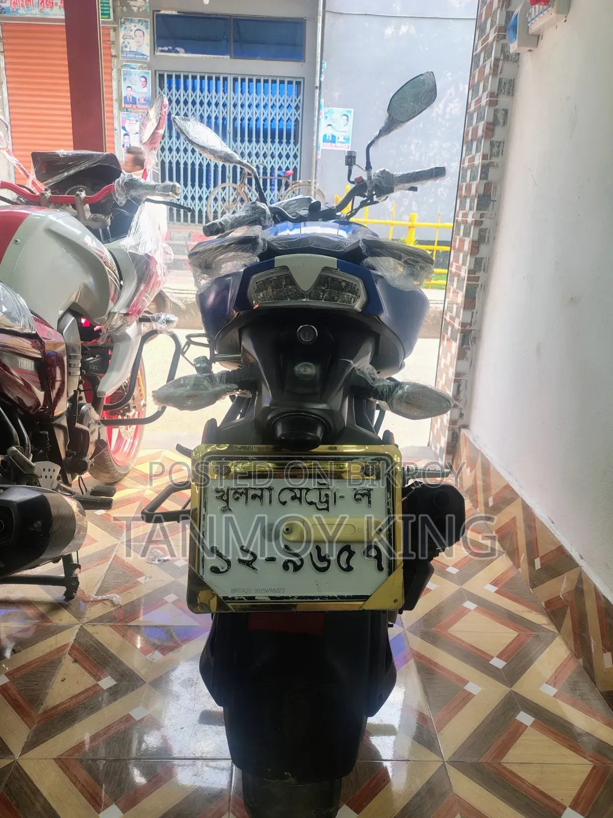 টিভিএস অ্যাপাচি আরটিআর ১৬০ ৪ভি ২০২০ ব্লু