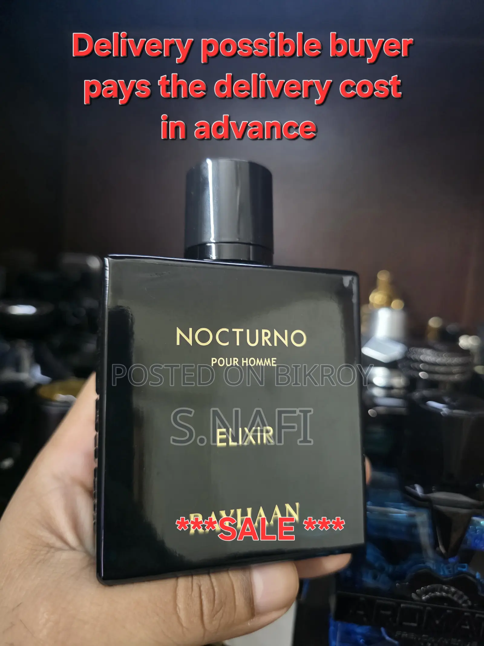 Fixed: Rayhaan Nocturno Elixir 80ml Full - Read Before Contacting Me