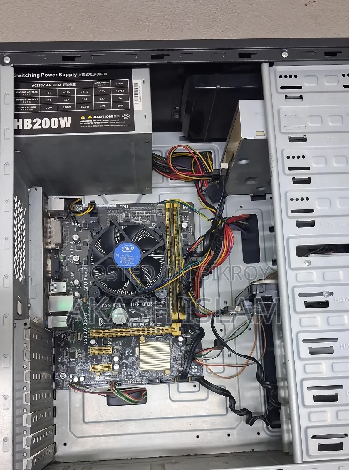 Desktop Computer Asus 4GB Intel Core I3 HDD 500GB