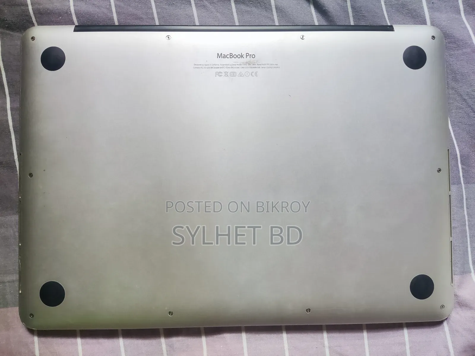 Laptop Apple MacBook 2015 8GB Intel Core I5 SSD 128GB
