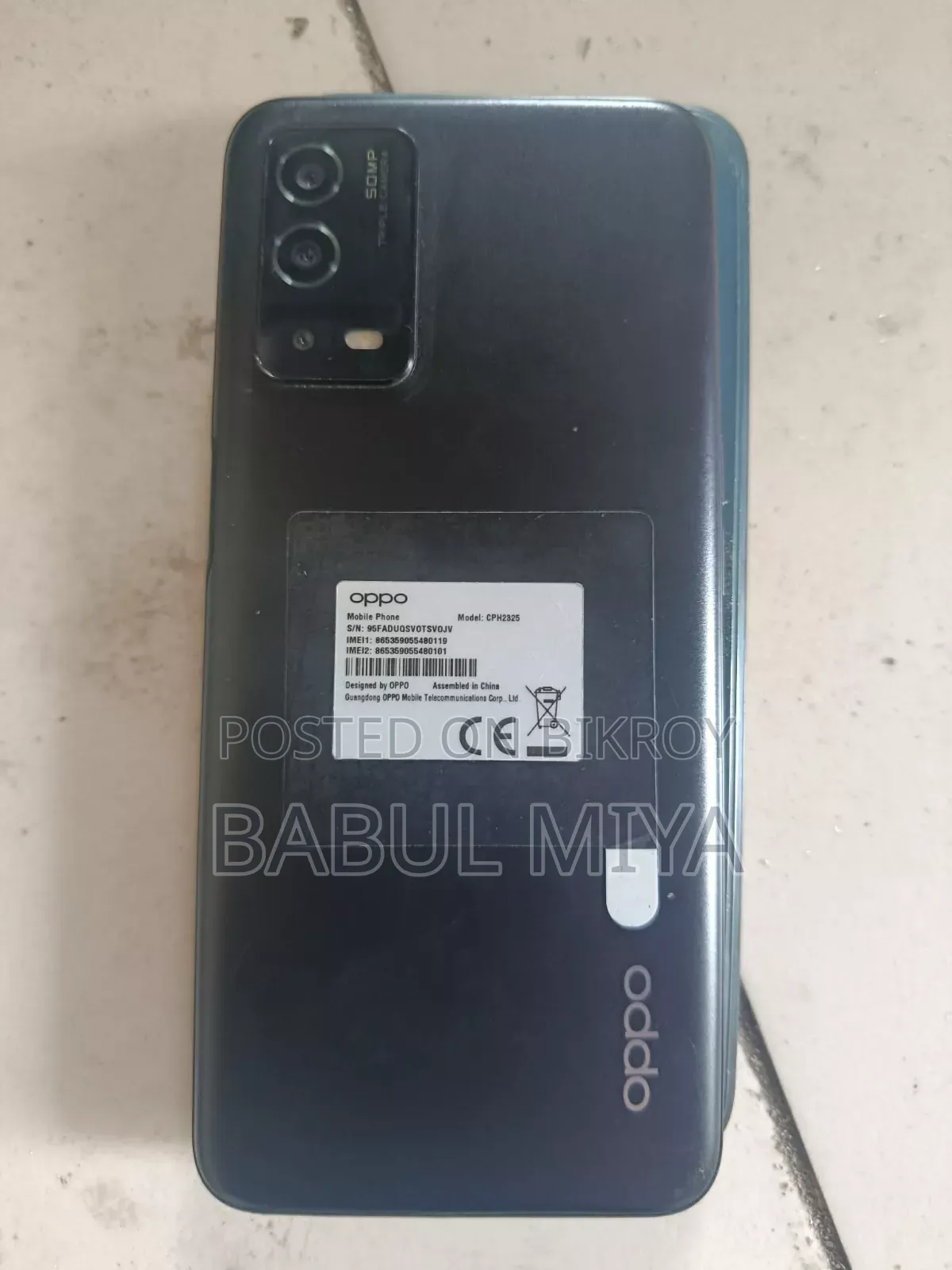 Oppo A55 64 GB Black