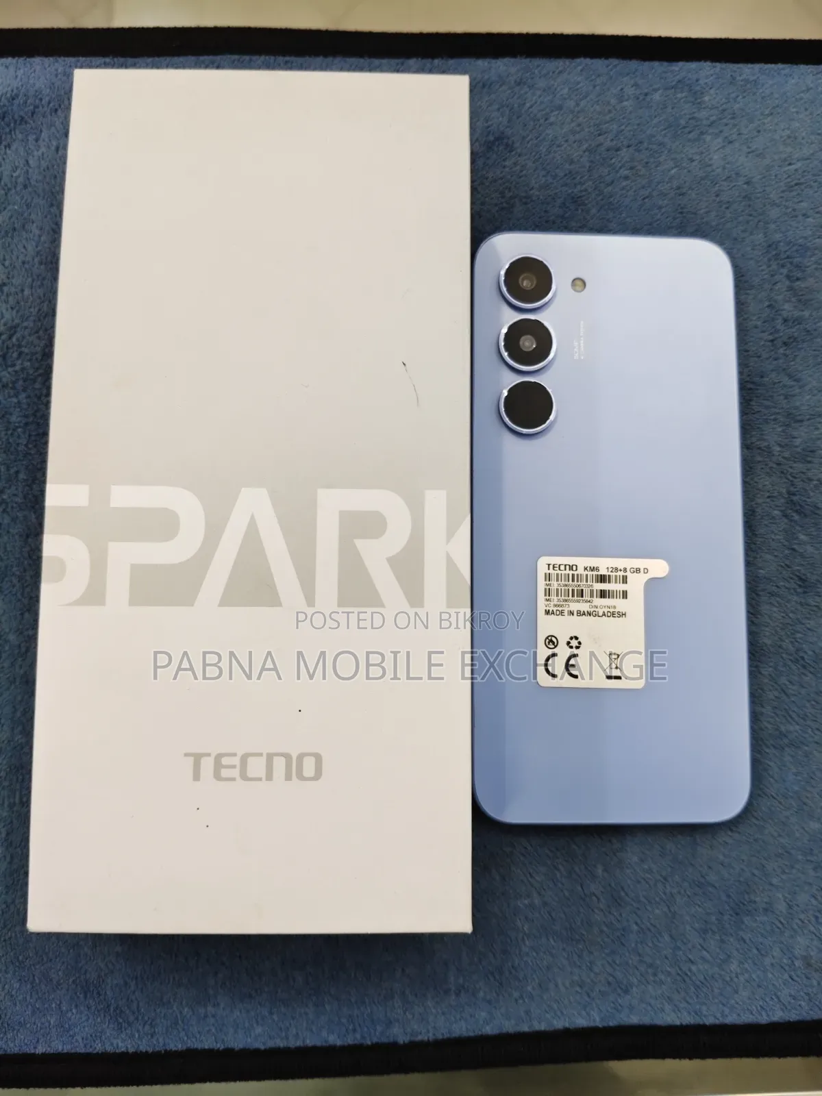 Tecno Spark 40 Pro 128 GB Blue