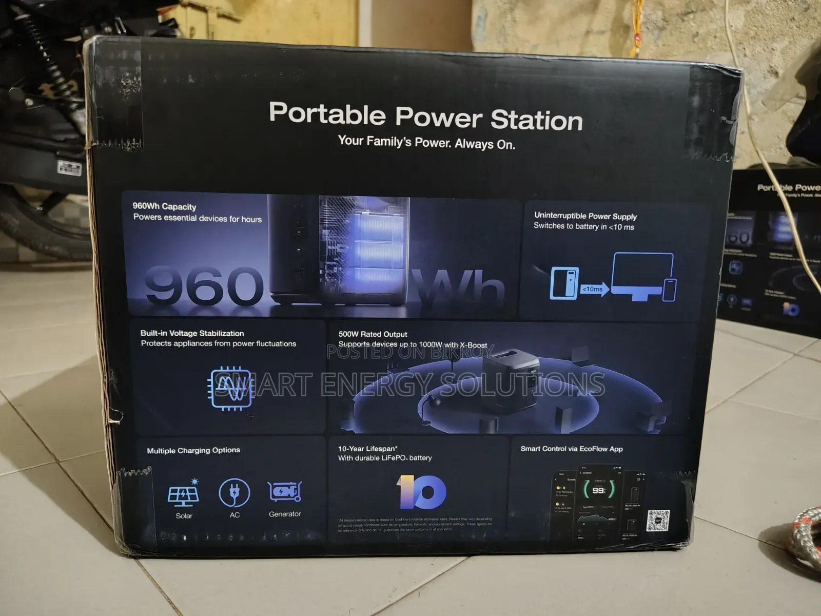 Ecoflow Delta 3 1000 Air Portable Power Station (Ips)