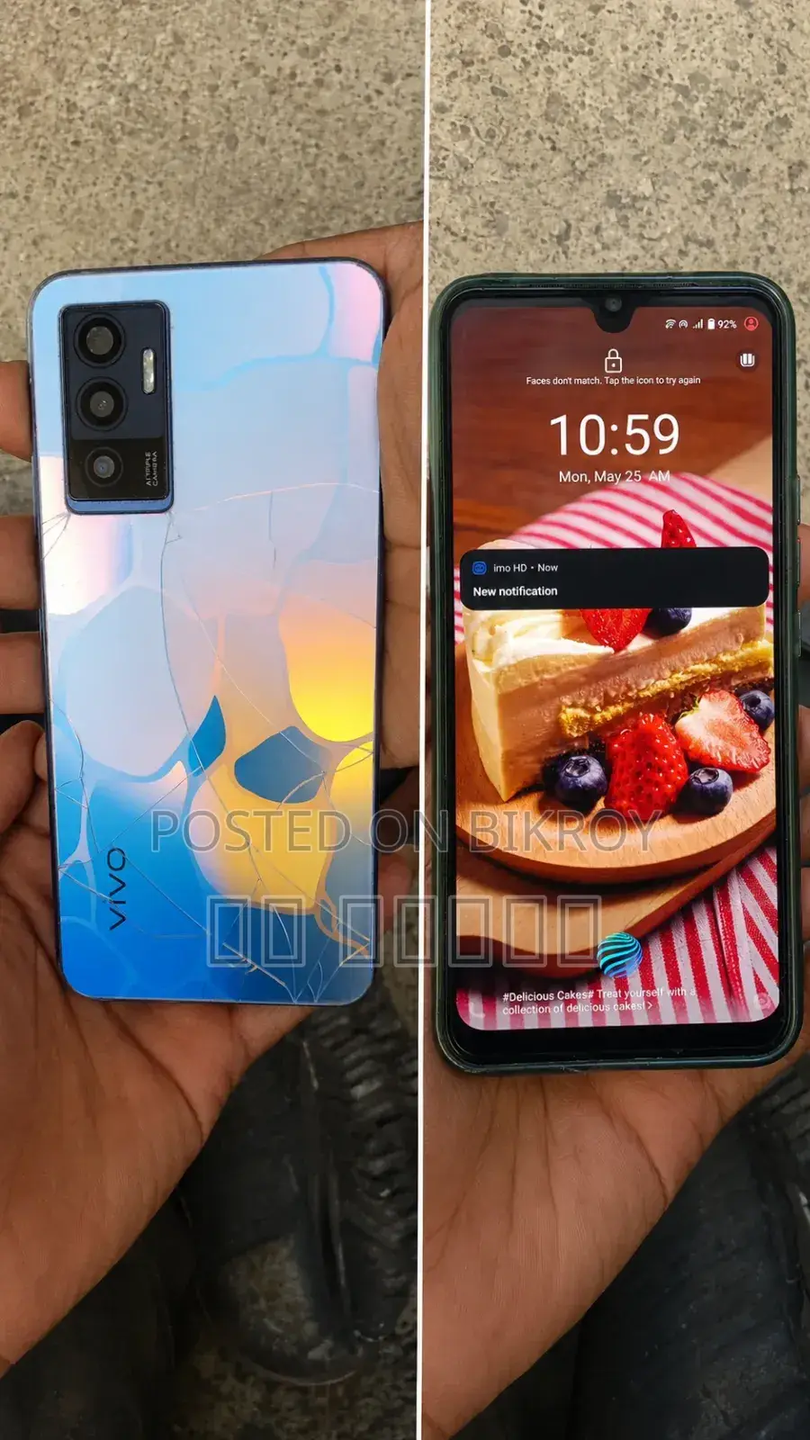 Vivo Y75 128 GB Rose Gold