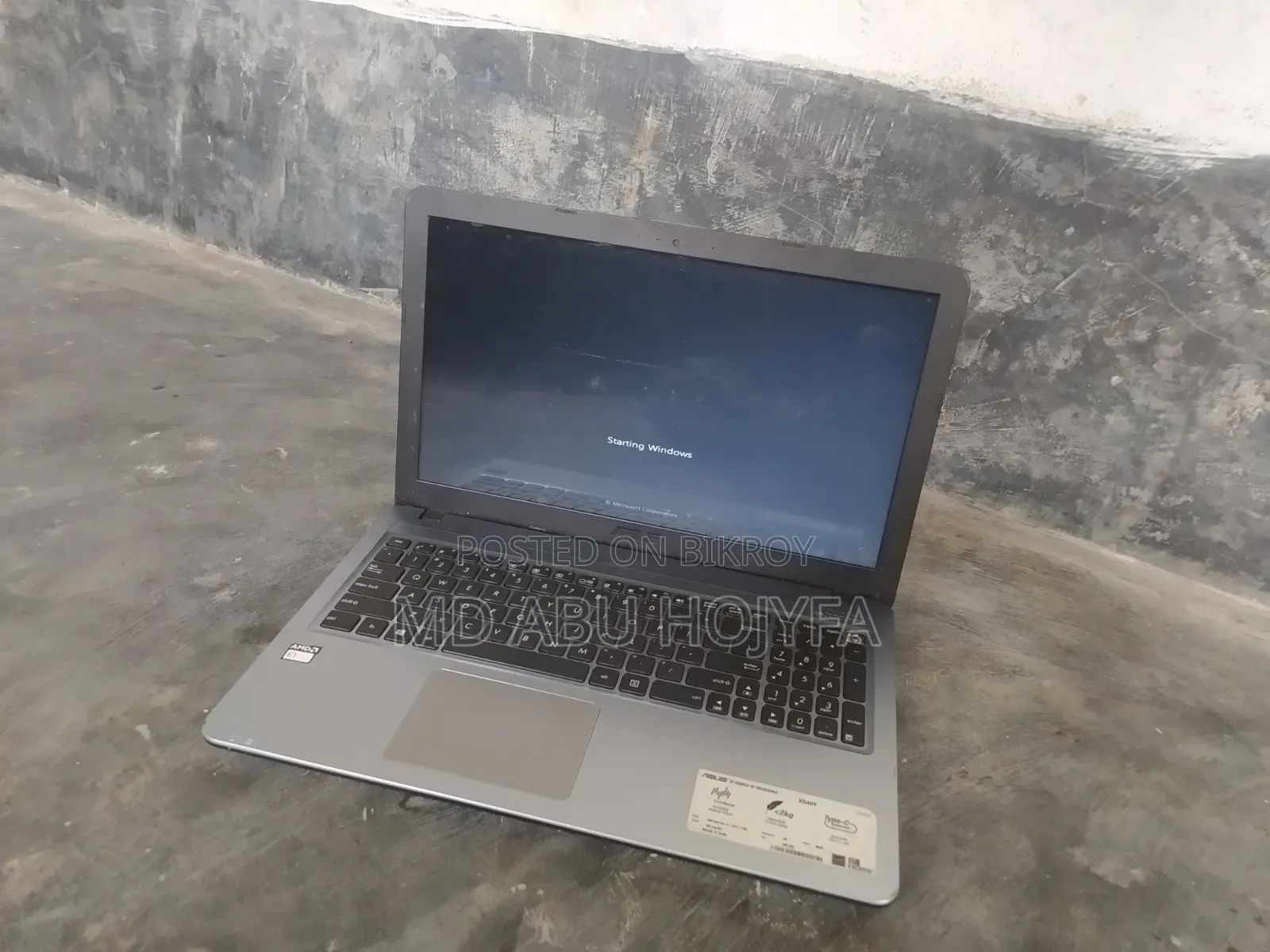 Laptop Asus X540LA 4GB HDD 500GB