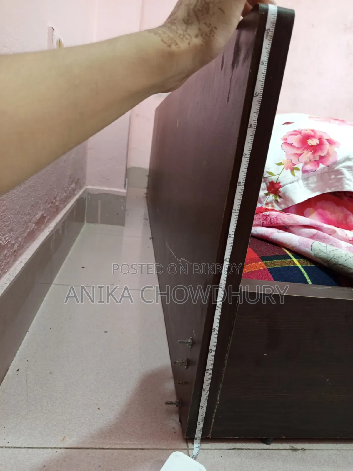 লো বক্স বেড (মেলামাইন বোর্ড)