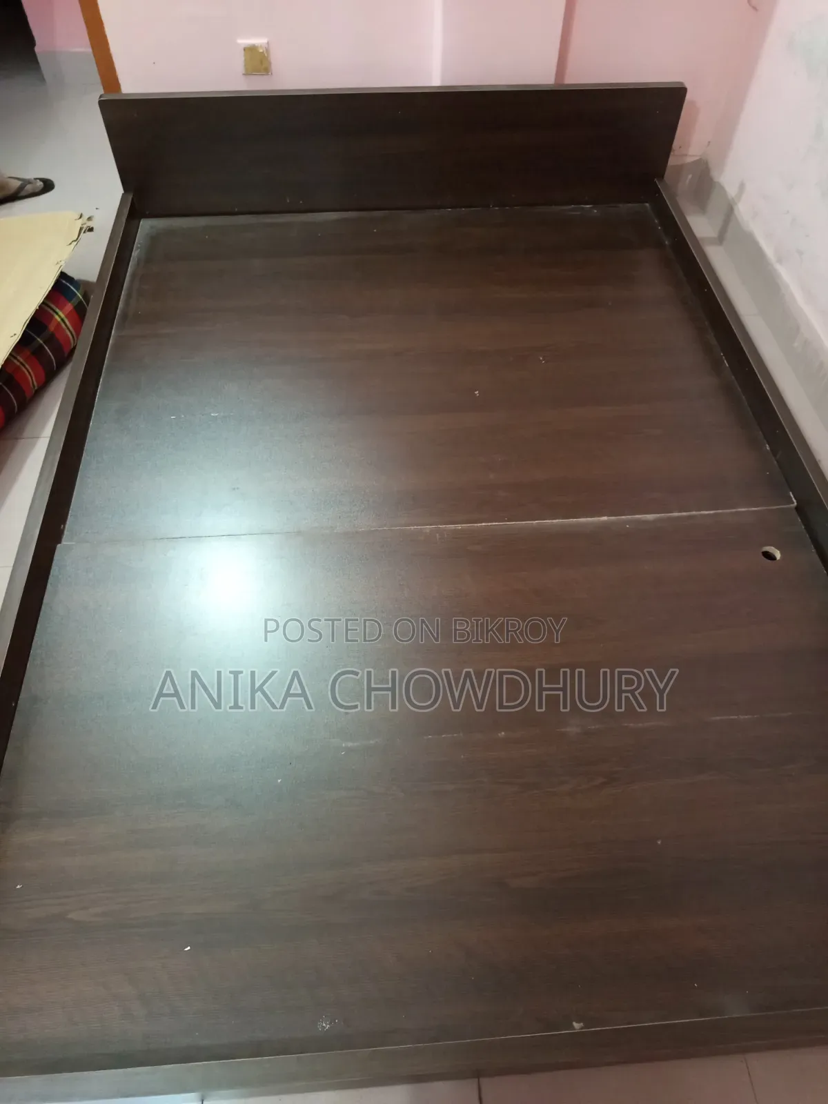 লো বক্স বেড (মেলামাইন বোর্ড)