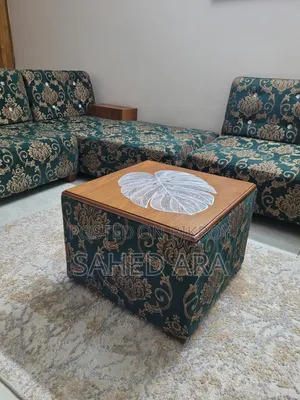 3 Sofa Set + 2 Tea Table