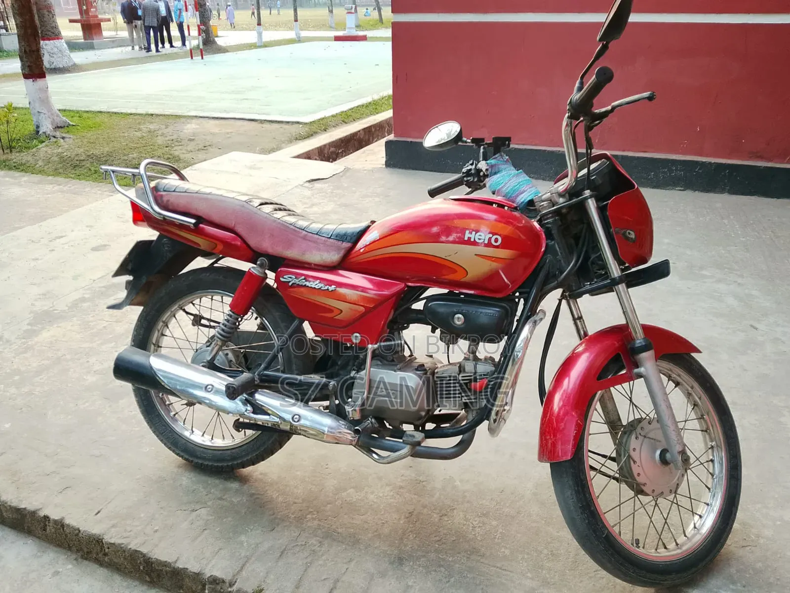 Hero Splendor Plus ২০১৫ লাল