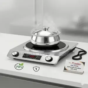 New Prastige Hilton 2500w Heavy Duty Infrared Cooker - Model Ht-333