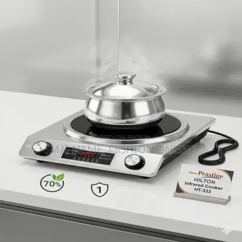 New Prastige Hilton 2500w Heavy Duty Infrared Cooker - Model Ht-333